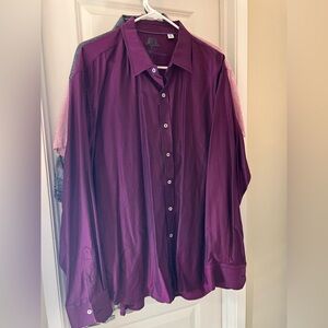 Robert Graham Deep Purple Casual Button Down Shirt